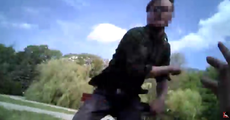 Polski Youtuber pobity podczas robienia "pranka" (video)