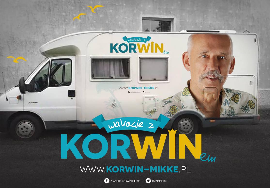 „Wakacje z Korwinem”: Korwin-Mikke rusza w Polskę camperem