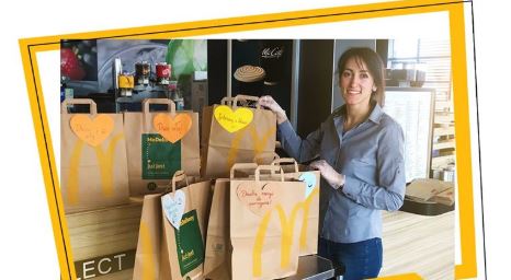 Ponad 70 tys. darmowych, ciepłych posiłków od McDonald's przekazano dla służby zdrowia