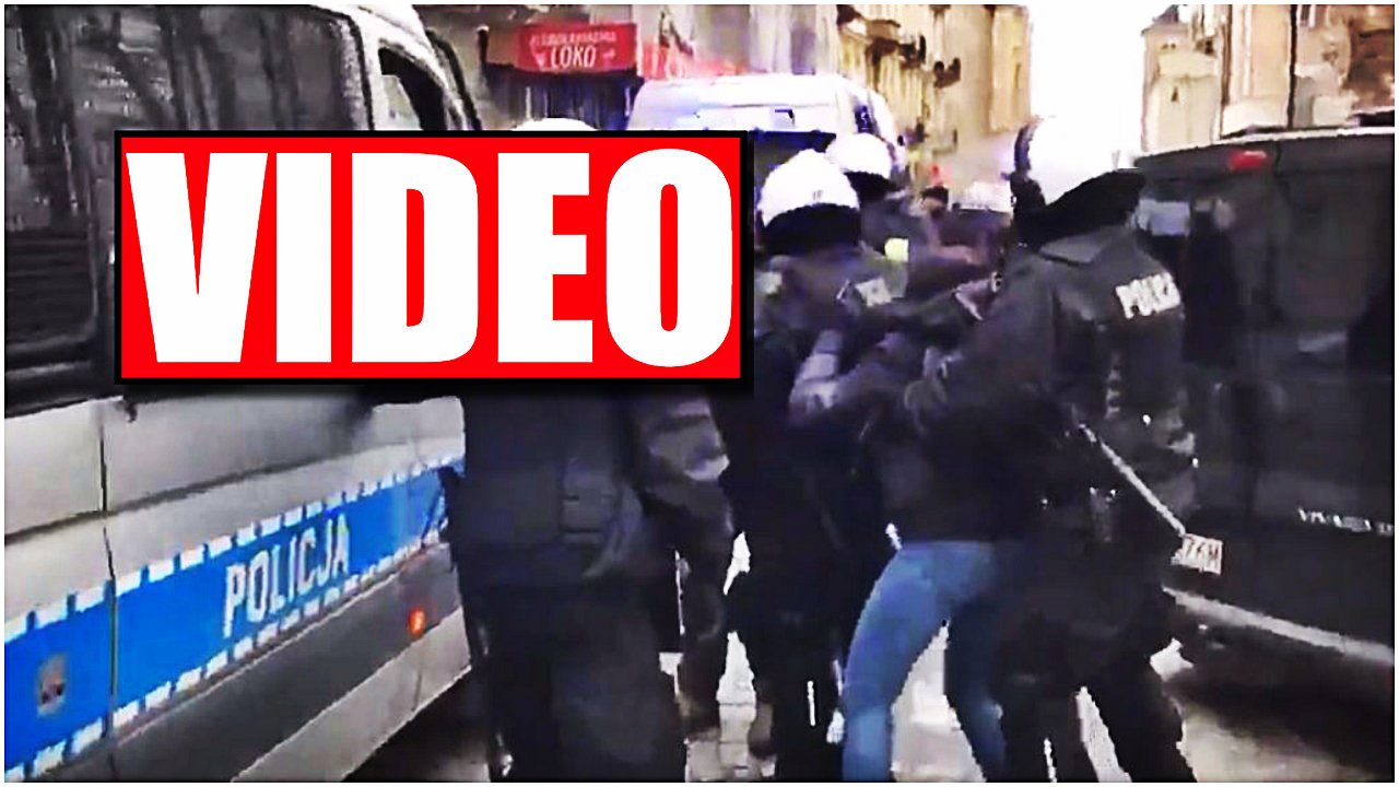 Szokujące zachowanie policji na Marszu. "Siadaj KU*WO!" do opozycjonistki
