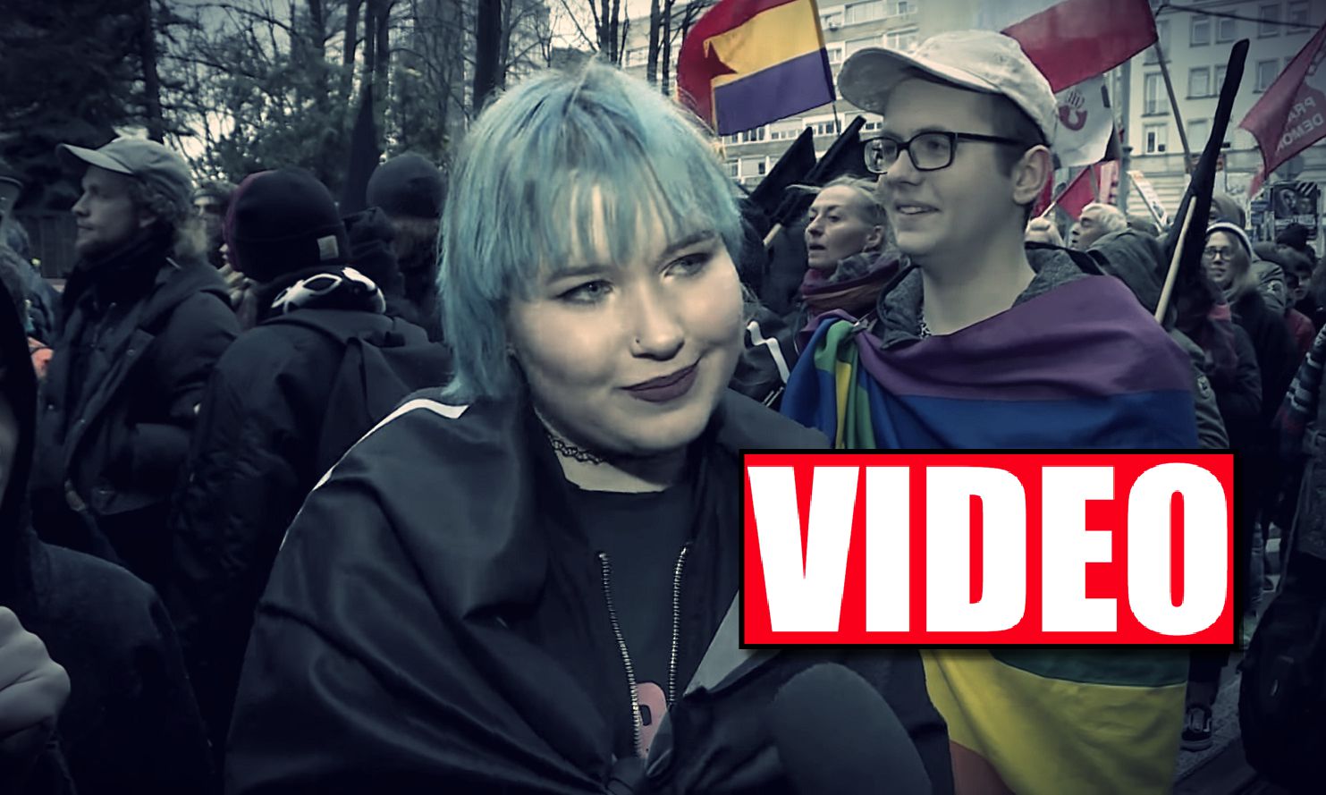 SKANDAL! Antyfaszyści robią to otwarcie, a celebryta im kibicuje