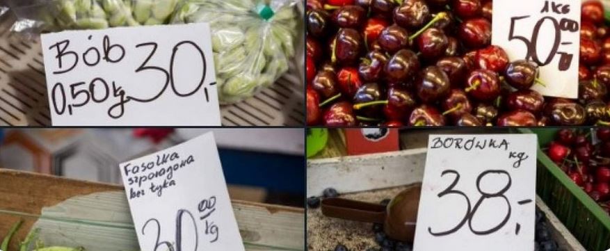 Owoce na targach osiągają niewyobrażalne ceny, są jak towar luksusowy. Za czereśnie trzeba zapłacić nawet 50 zł za kilo