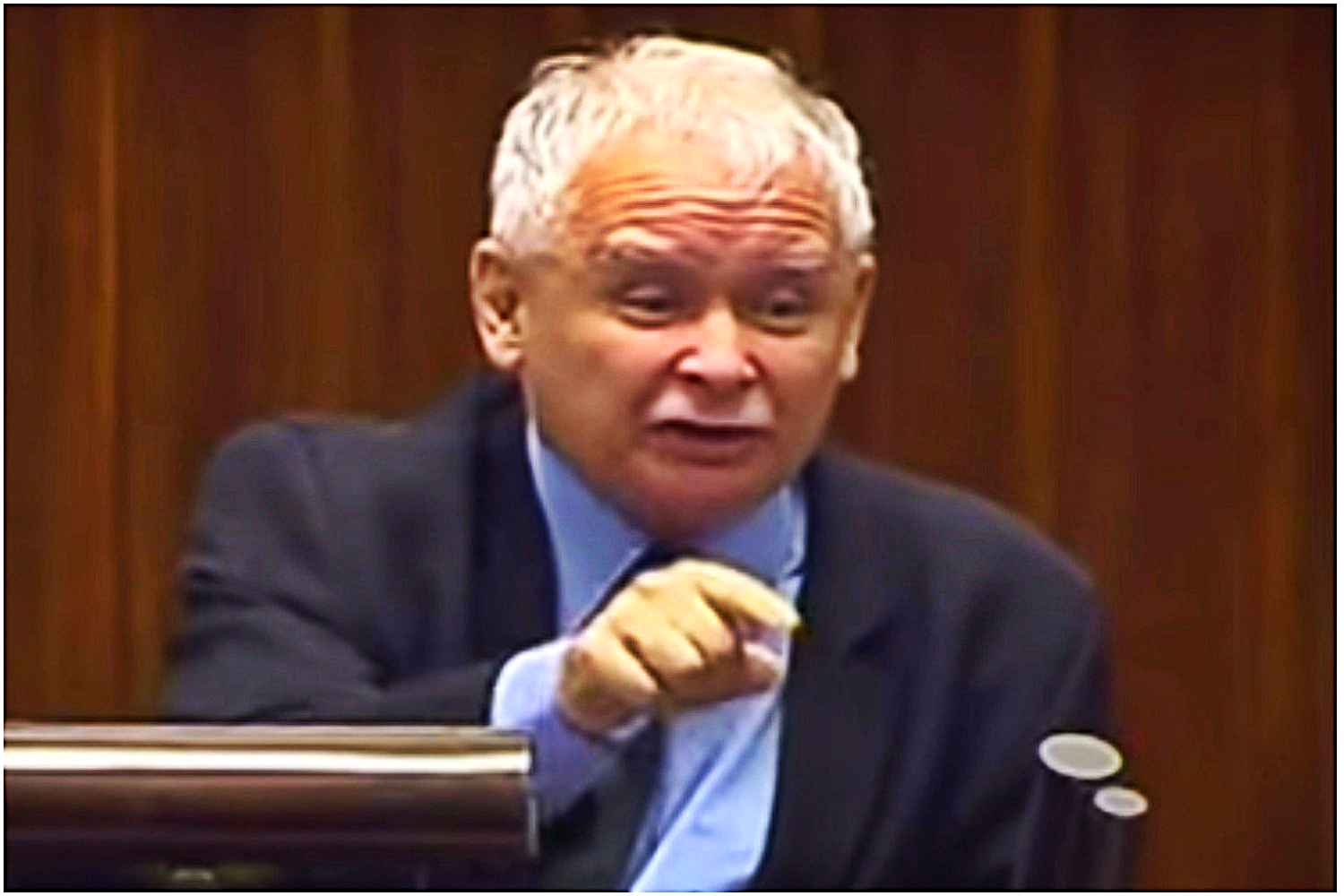 W takiej furii Kaczyńskiego nikt nie widział. Wystarczyło jedno zdanie