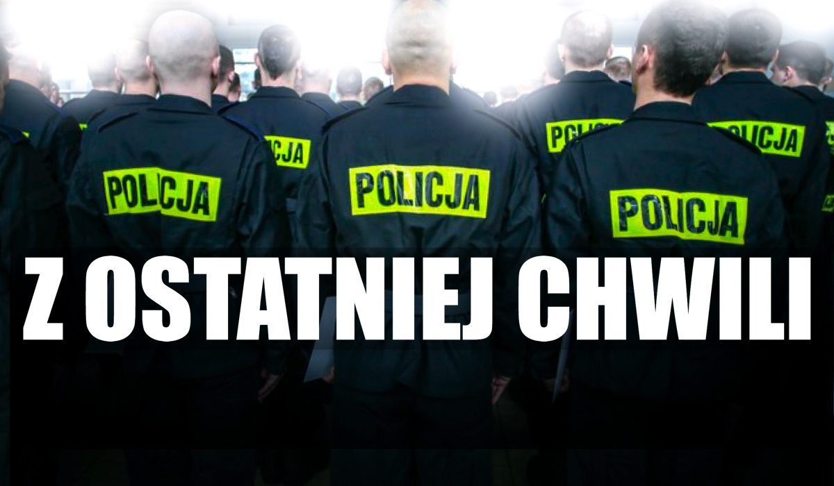 Właśnie wyciekł dokument, który zatrzęsie Polską. Policja miała za zadanie...