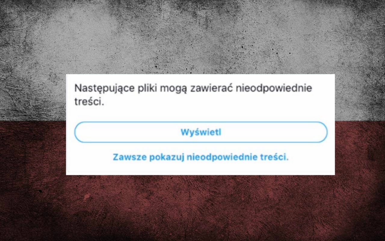 Szczyt absurdu! Twitter CENZURUJE polskie flagi za...