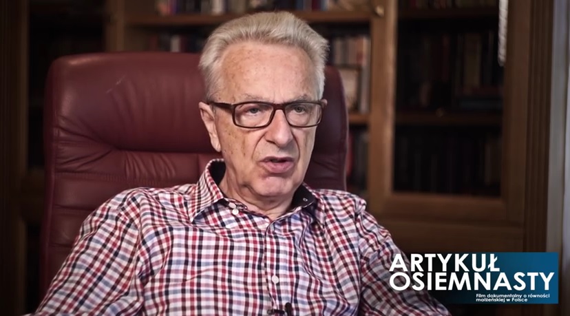 Prof. Lew-Starowicz przeprasza gejów za leczenie ich elektrowstrząsami