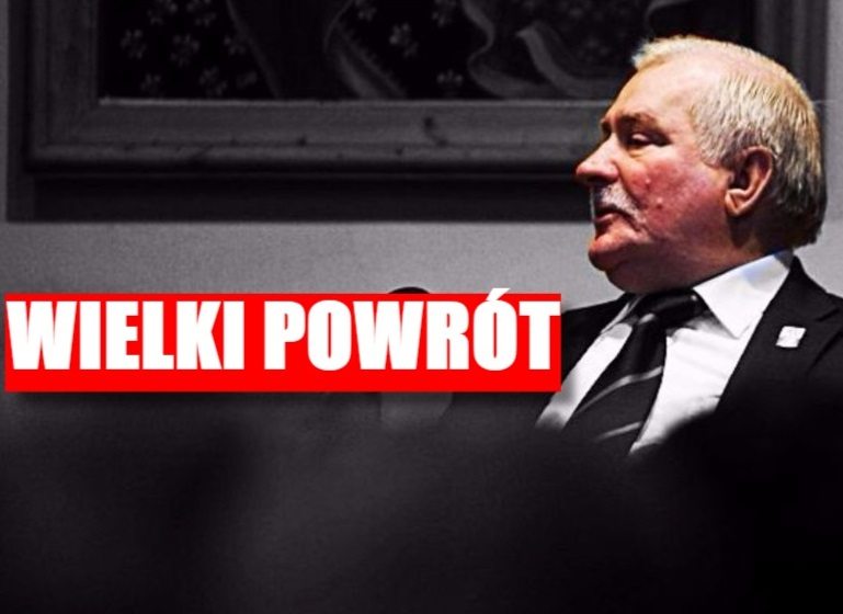 Wałęsa WRACA do polityki! "Zrobię z Kaczyńskiego..."