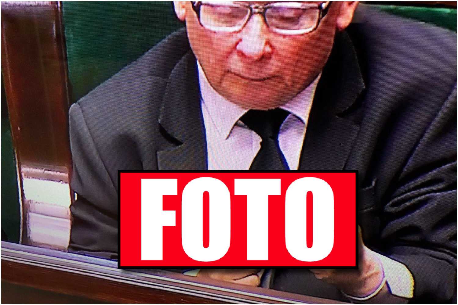 Cały świat mówi o jednym zdjęciu Kaczyńskiego