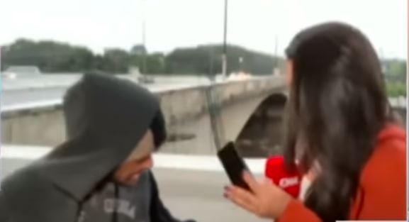 Reporterka wiadomości zaatakowana podczas relacji na żywo. Widzowie wszystko widzieli