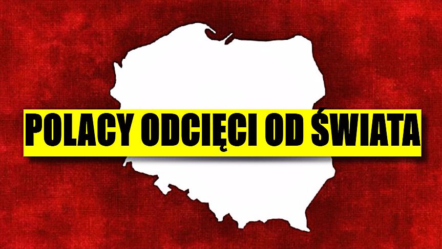 Dziesiątki tysięcy Polaków odciętych od świata. Służby sobie nie radzą