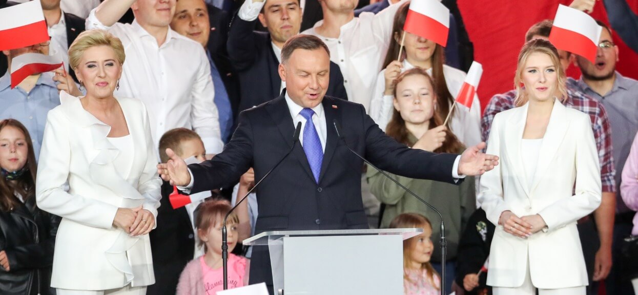 Polacy myśleli, że się przesłyszeli. Jedno zdanie Dudy na wiecu wielu zdziwiło