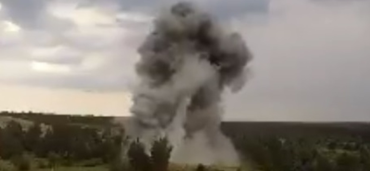 Mieszkańcy musieli być ewakuowani. Mamy wideo z wielkiego wybuchu