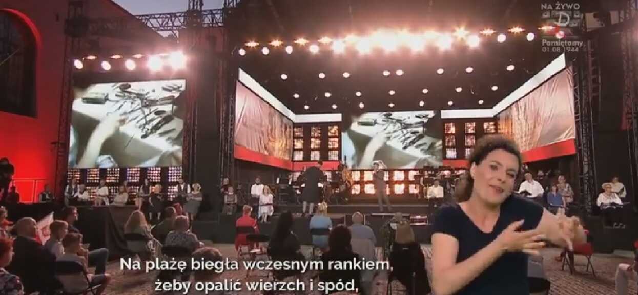 Widzowie nie dowierzali, wszystko poszło na żywo. Niewyobrażalne sceny podczas koncertu TVP na cześć Powstańców Warszawskich
