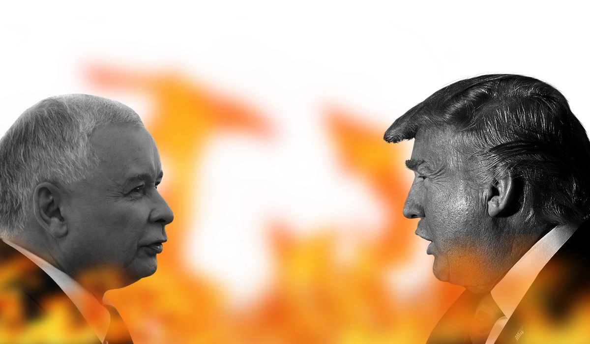 Trump odpala machinę! Zniszczy PiS bez litości