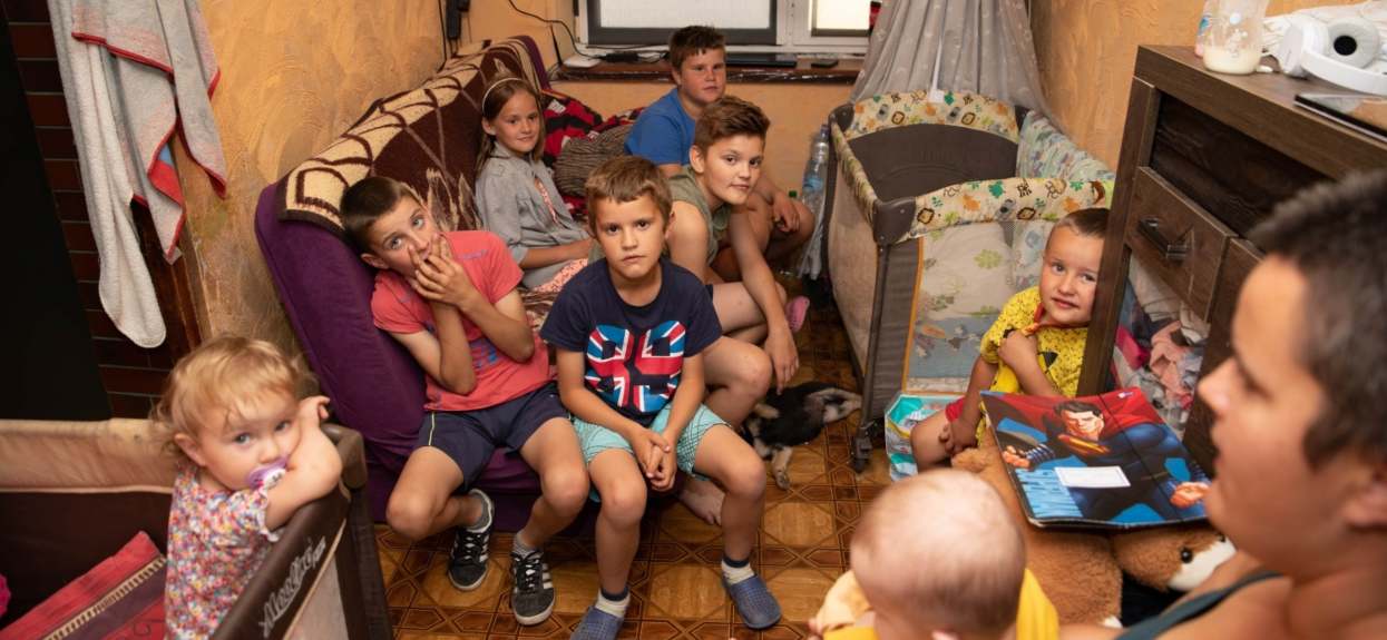Fatalna sytuacja pani Anity i jej 9 dzieci. Niestety, nikt nie chce jej pomóc