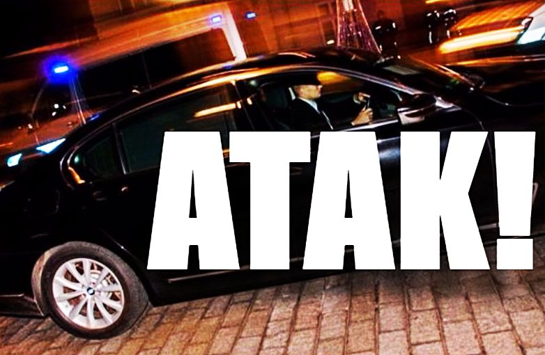 Atak na rządowe limuzyny. Nie uwierzycie kim jest napastnik