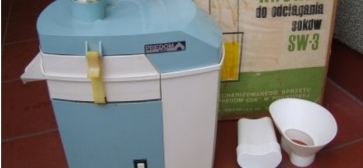 Wymagała długiego czyszczenia, ale soki były jedyne w swoim rodzaju. Mieliście ten sprzęt?