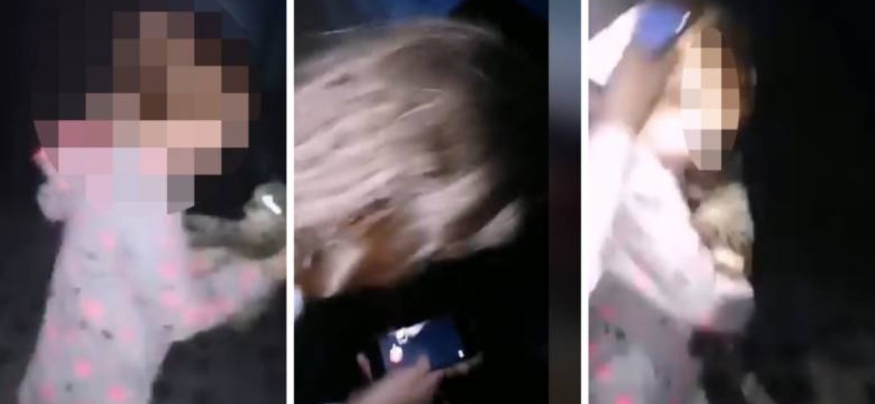 Dziewczynki nagrały filmik jak znęcają się nad małym kotkiem. Ich zachowanie oburza, na końcu zrobiły okropną rzecz