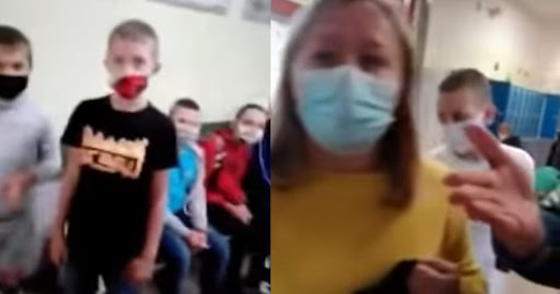 Porażające nagranie z polskiej szkoły. Ojciec wtargnął do podstawówki, córka błagała, żeby przestał