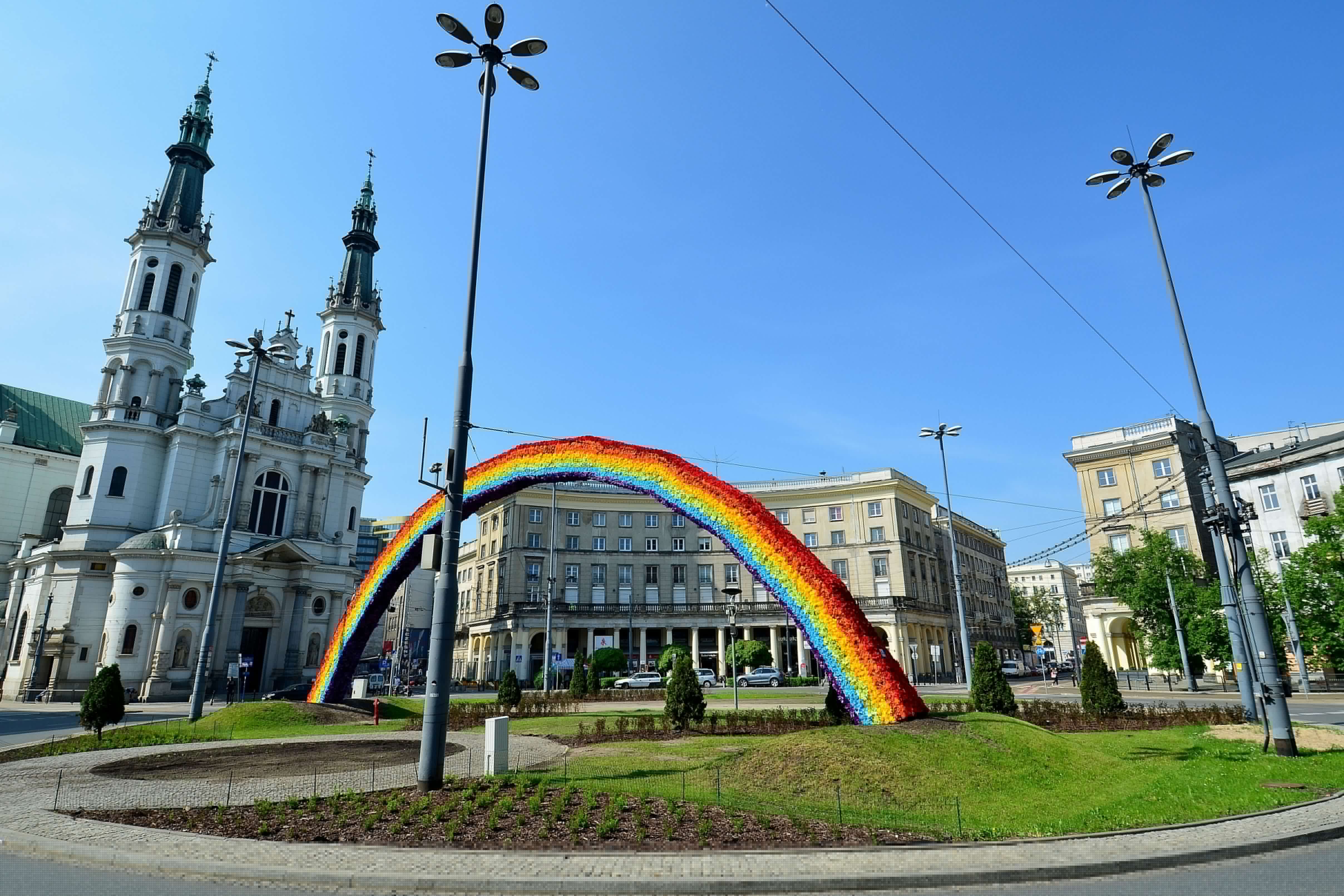 Pożegnanie Tęczy na Placu Zbawiciela, nowa akcja