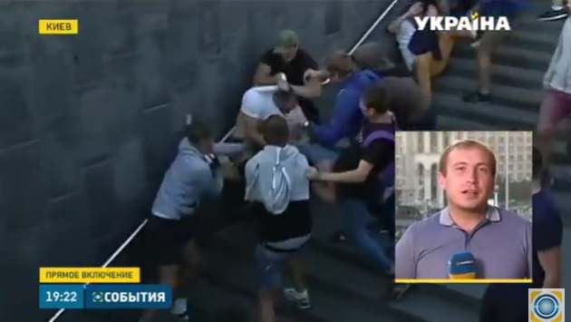 Polscy dyplomaci pobici na Ukrainie (VIDEO)