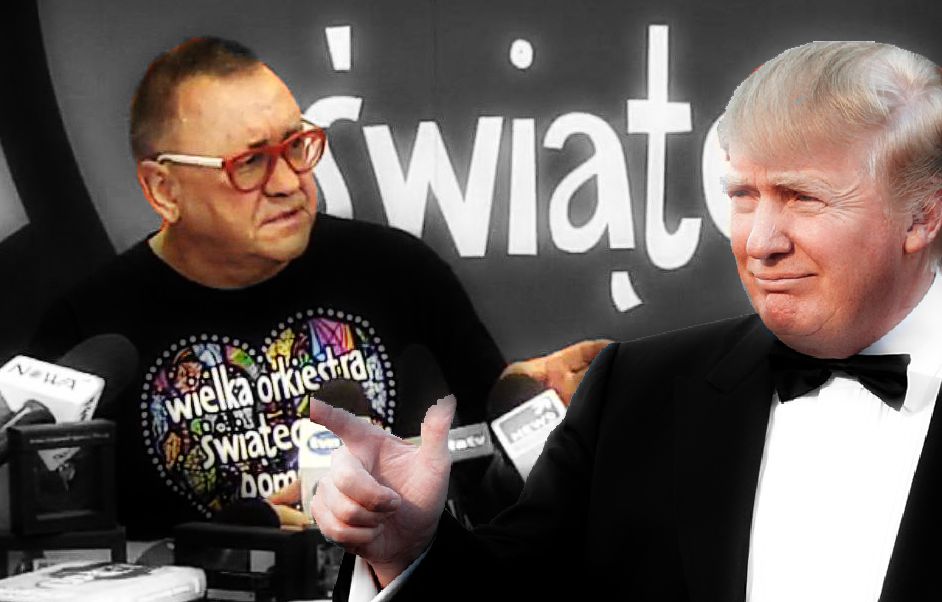 Cały świat będzie patrzył, Trump zetrze się z Owsiakiem