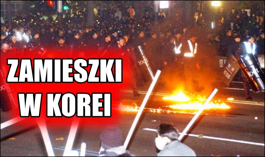 Igrzyska zagrożone! W Korei wybuchły zamieszki, co z Polakami?