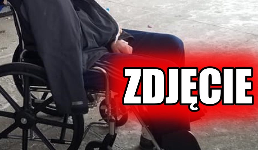 Co mu się stało? Gołota na wózku inwalidzkim