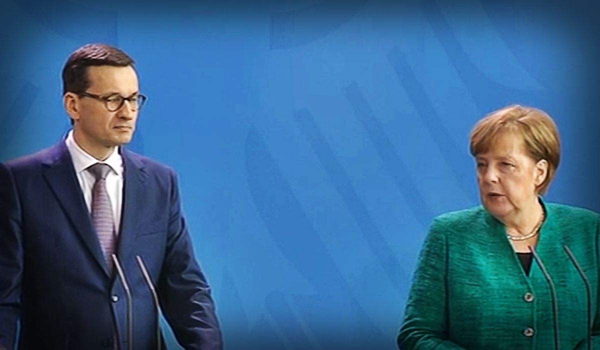 Merkel wbiła szpilę Morawieckiemu na konferencji! Szybka odpowiedź premiera
