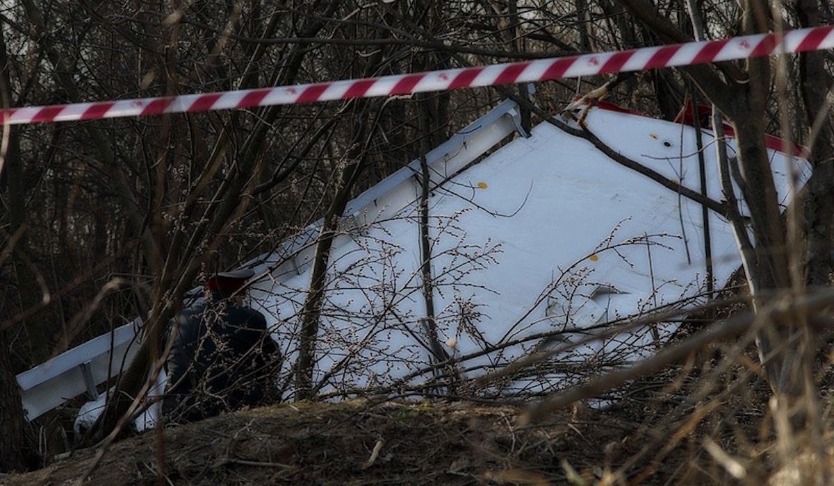 Brak słów. Oto cały "sekret" nocnej rozmowy przed wylotem Tu-154