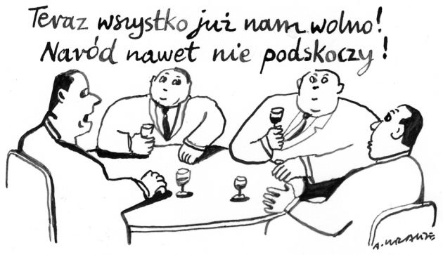 Naćpani władzą.
