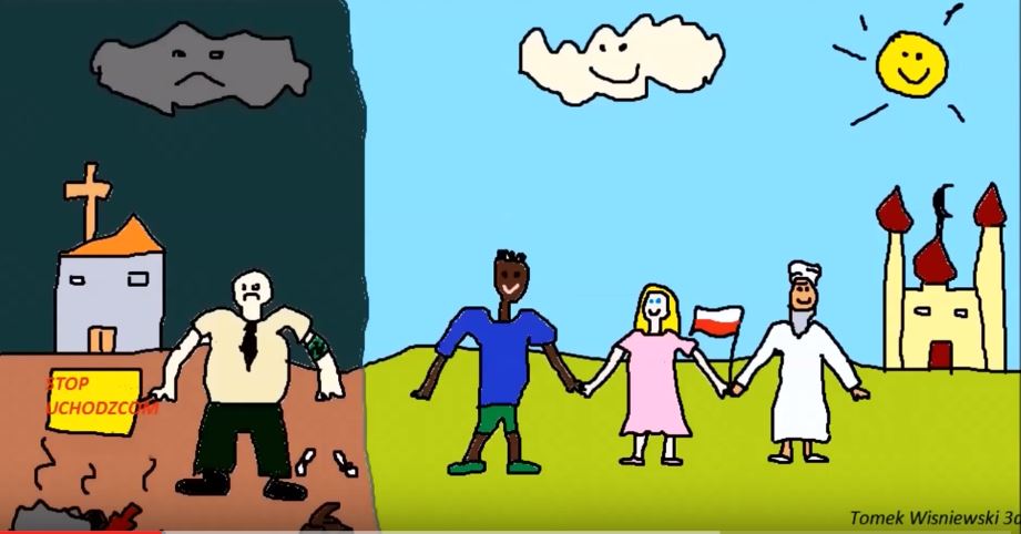 "Mój sąsiad imigrant". Konkurs szkoły im. JP2, który rozpalił sieć to trolling