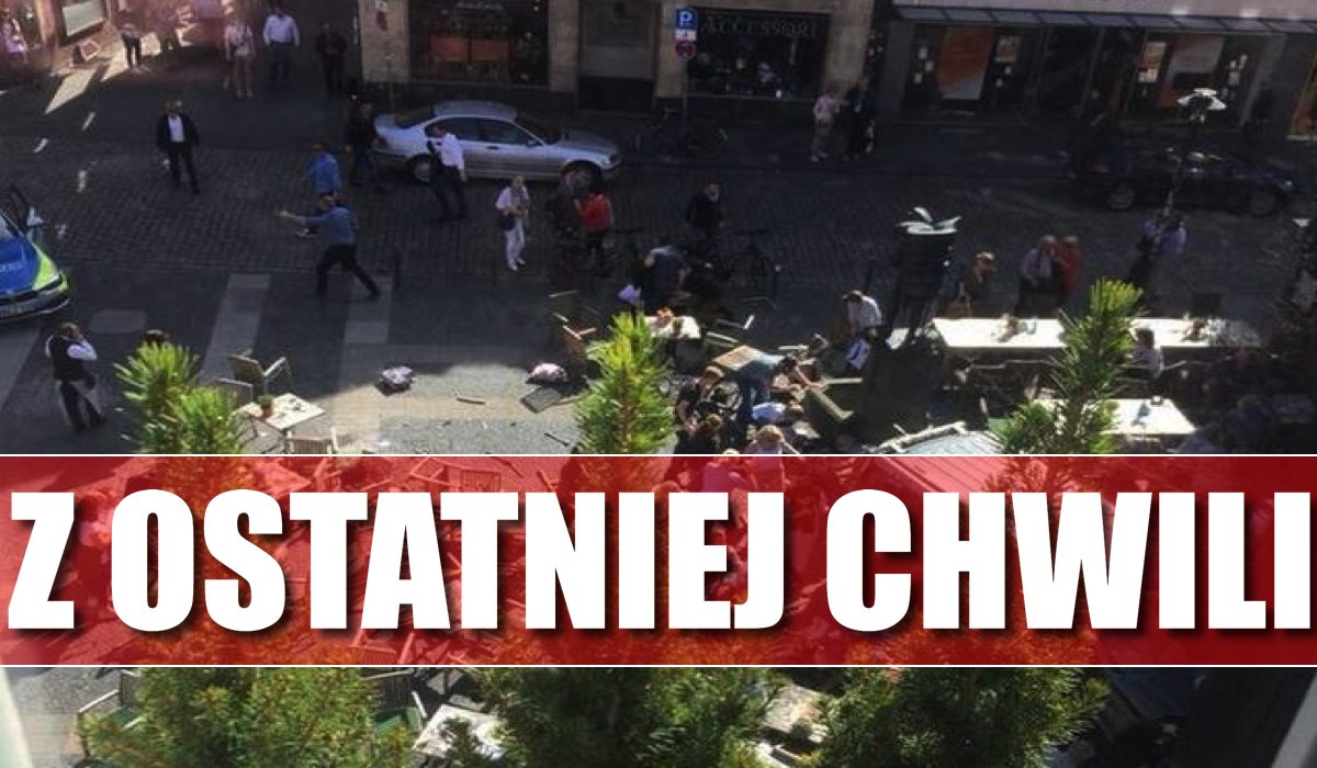Jest nagranie z Muenster! Sprawca STRZELAŁ do ludzi?!