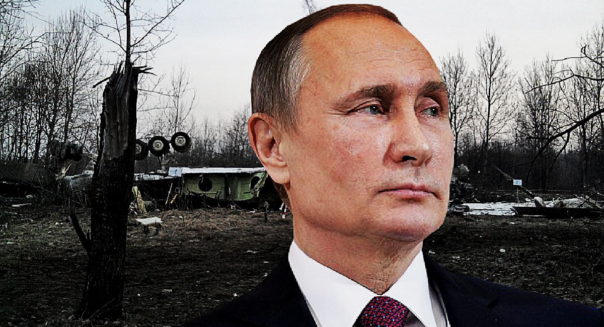 Putin ujawnił kiedy Rosja odda Polsce wrak Tupolewa!