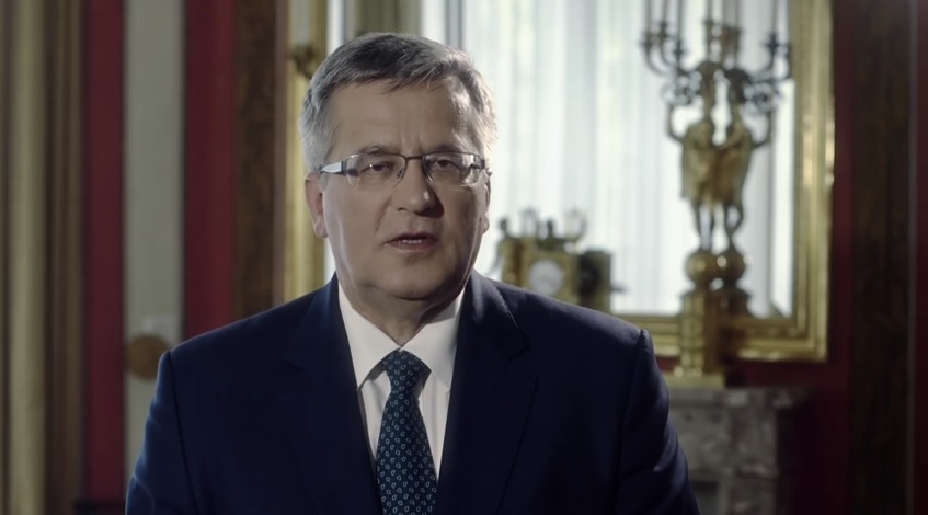 Komorowski wraca do polityki i od razu zalicza wpadkę