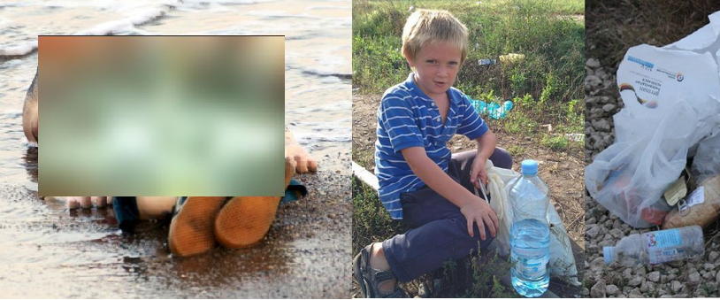 Kolejne zdjęcie chłopca obiega świat. Tym razem węgierskiego zbierającego jedzenie
