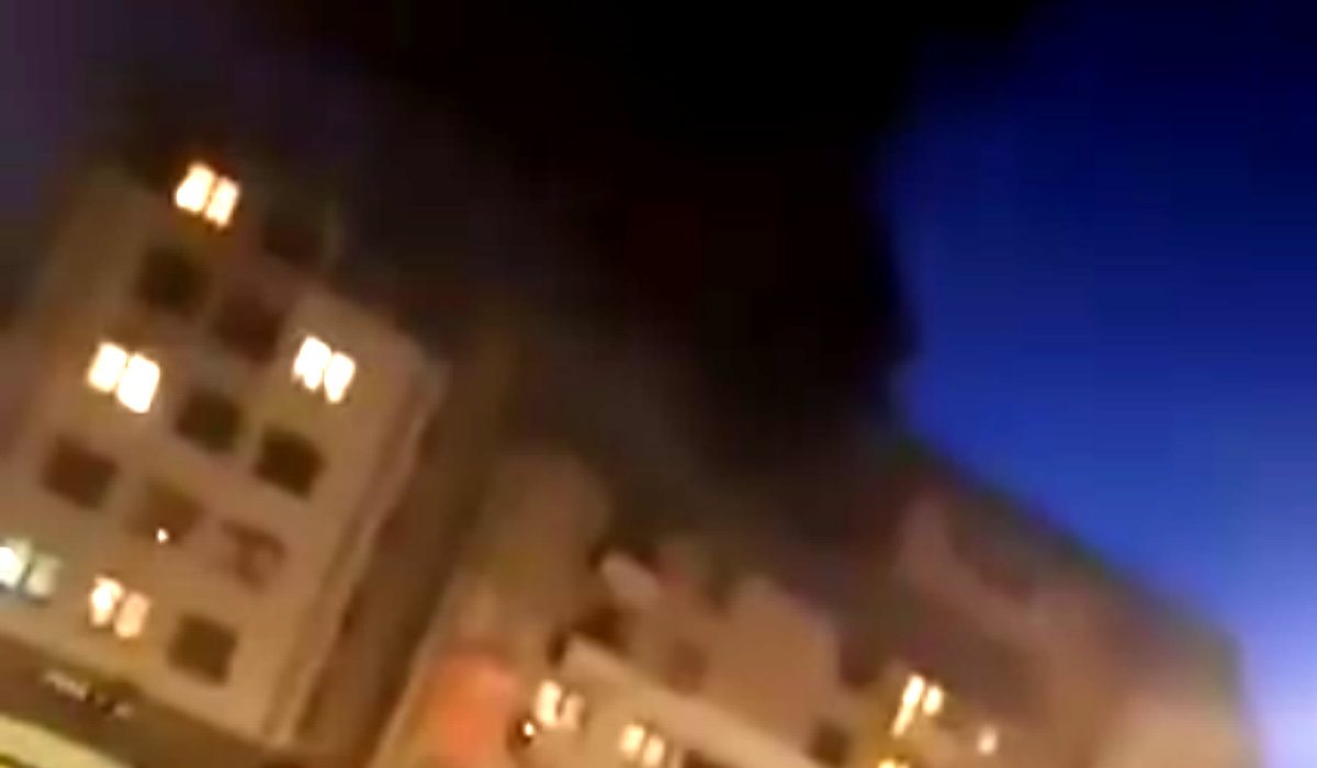 Ogromny pożar w Warszawie!