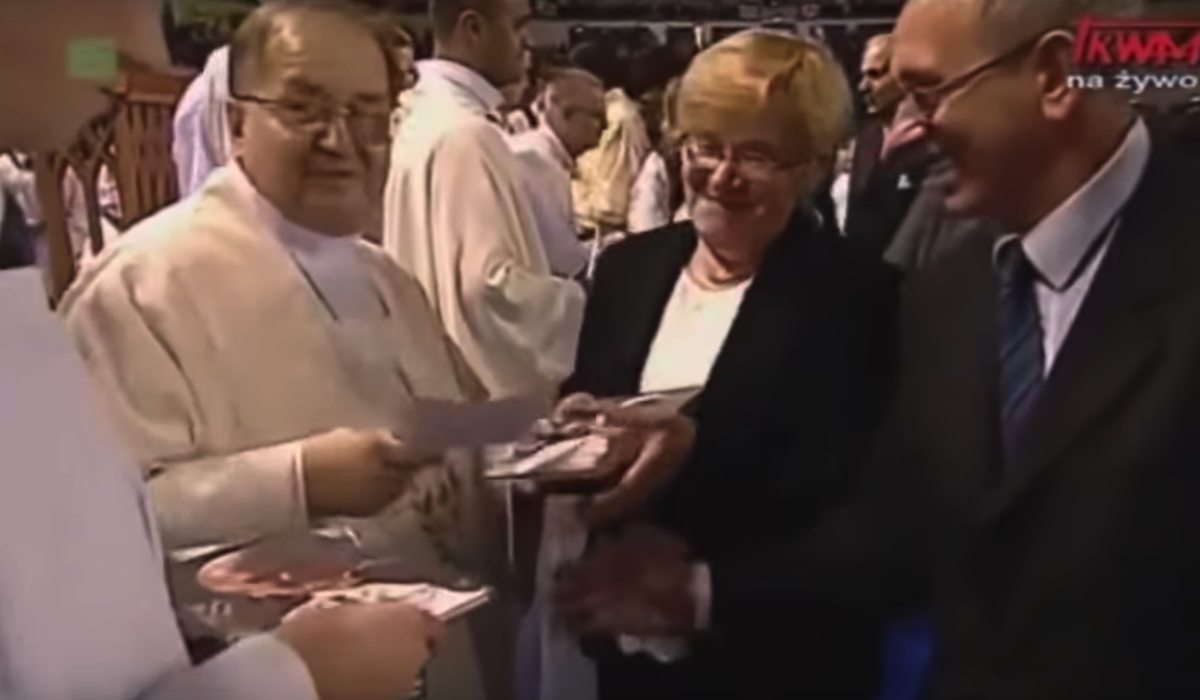 Przerażeni wierni uciekali z krzykiem. Dantejskie sceny na urodzinach Tadeusza Rydzyka