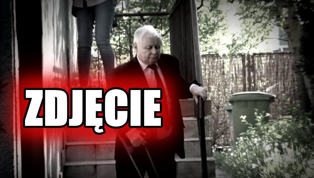 Straszny wygląd Kaczyńskiego. Niknie w oczach, jest źle