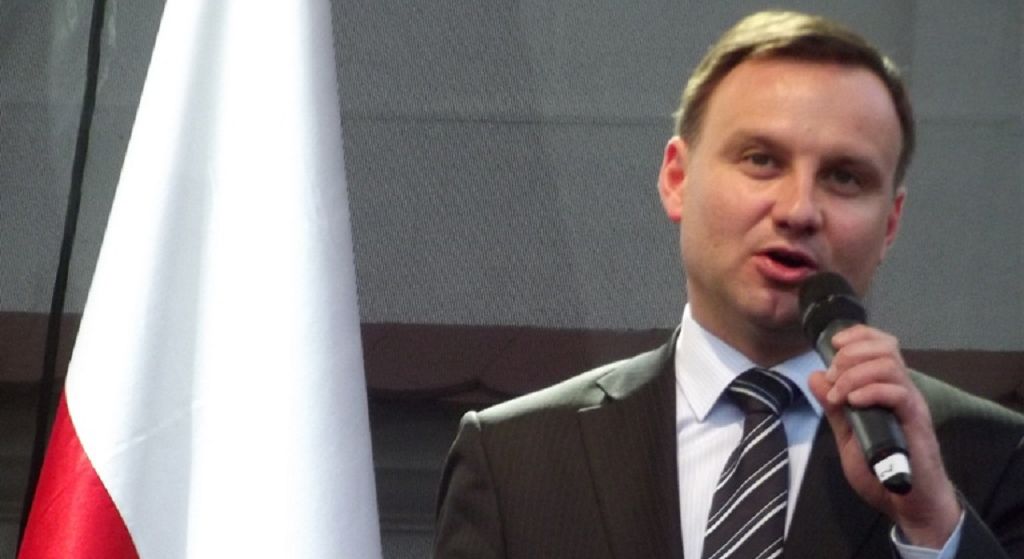 Podczas przemówienia Duda zaliczył kosmiczną wtopę. Zebranych wryło w ziemię