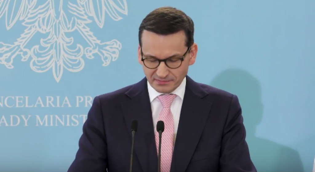 Skandal wokół Morawieckiego. Myślał, że nikt nie zauważy