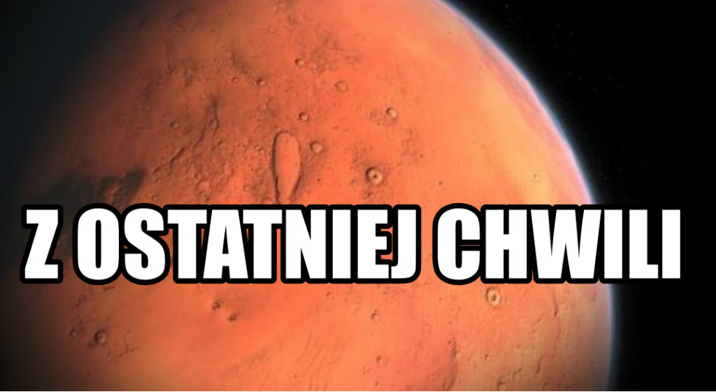 PRZEŁOMOWE ODKRYCIE NA MARSIE! Łazik Curiosity odnalazł właśnie materię organiczną