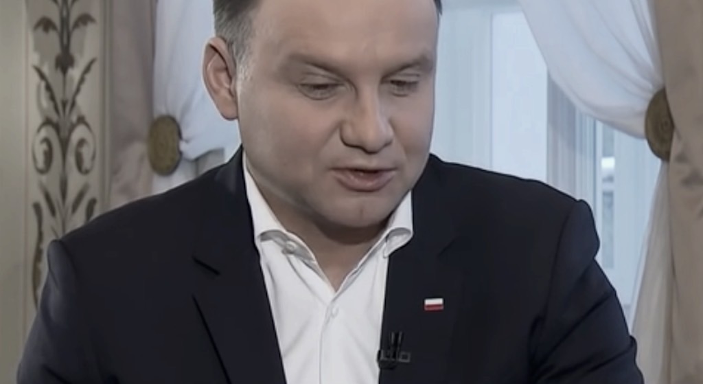 Tego jeszcze nie było. Duda nie wytrzymał, ledwo powstrzymał płacz