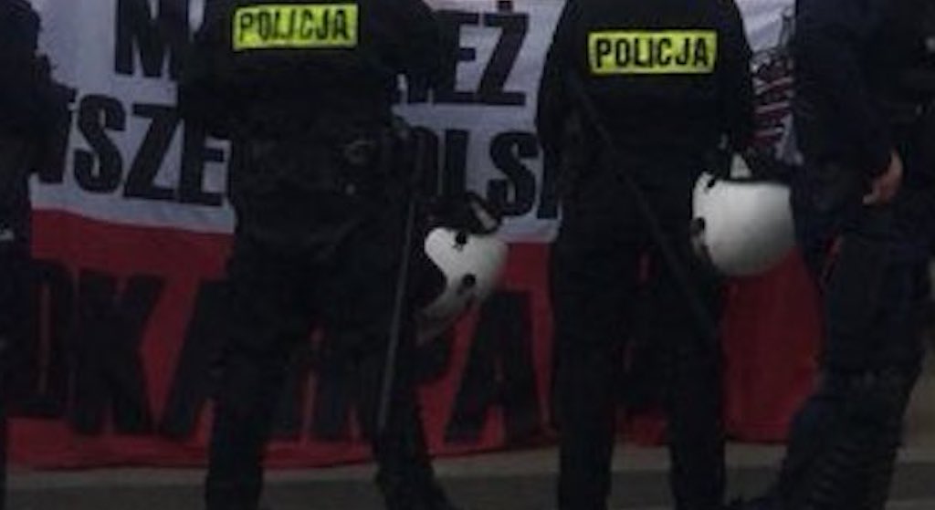 Szarpanina na marszu w dużym, polskim mieście. Policja użyła siły, poleciały jaja