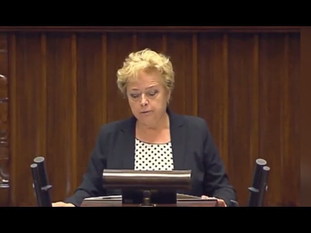 Od razu próbowali jej przerwać. 2-minutowe wystąpienie, za które PiS niszczy Gersdorf