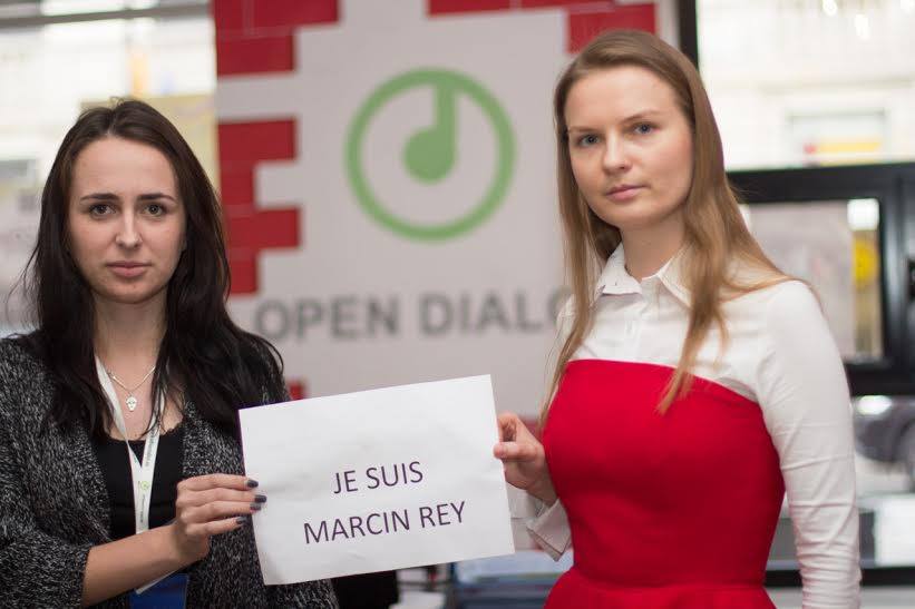 "Je suis Marcin Rey" - akcja Otwartego Dialogu. "Nacjonaliści chcą go zabić"