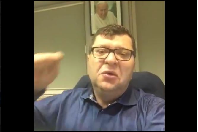Stonoga ostro: "Polaczki, was do Auschwitz tylko zaprowadzić, piecyki włączyć" (video)