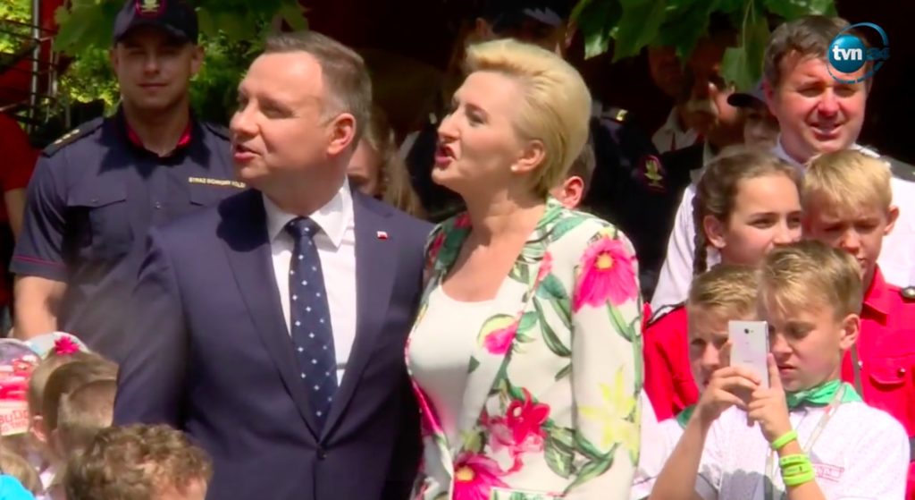 Andrzej i Agata Duda u gwiazdy Polsatu. Polacy przecierają oczy ze zdziwienia