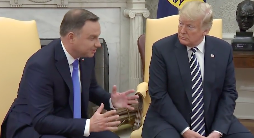 Andrzej Duda został rozszyfrowany. "Jak dziecko w sklepie z zabawkami"