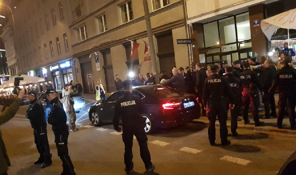 Kaczyński przyłapany! Dziennikarz zdążył zrobić zdjęcie